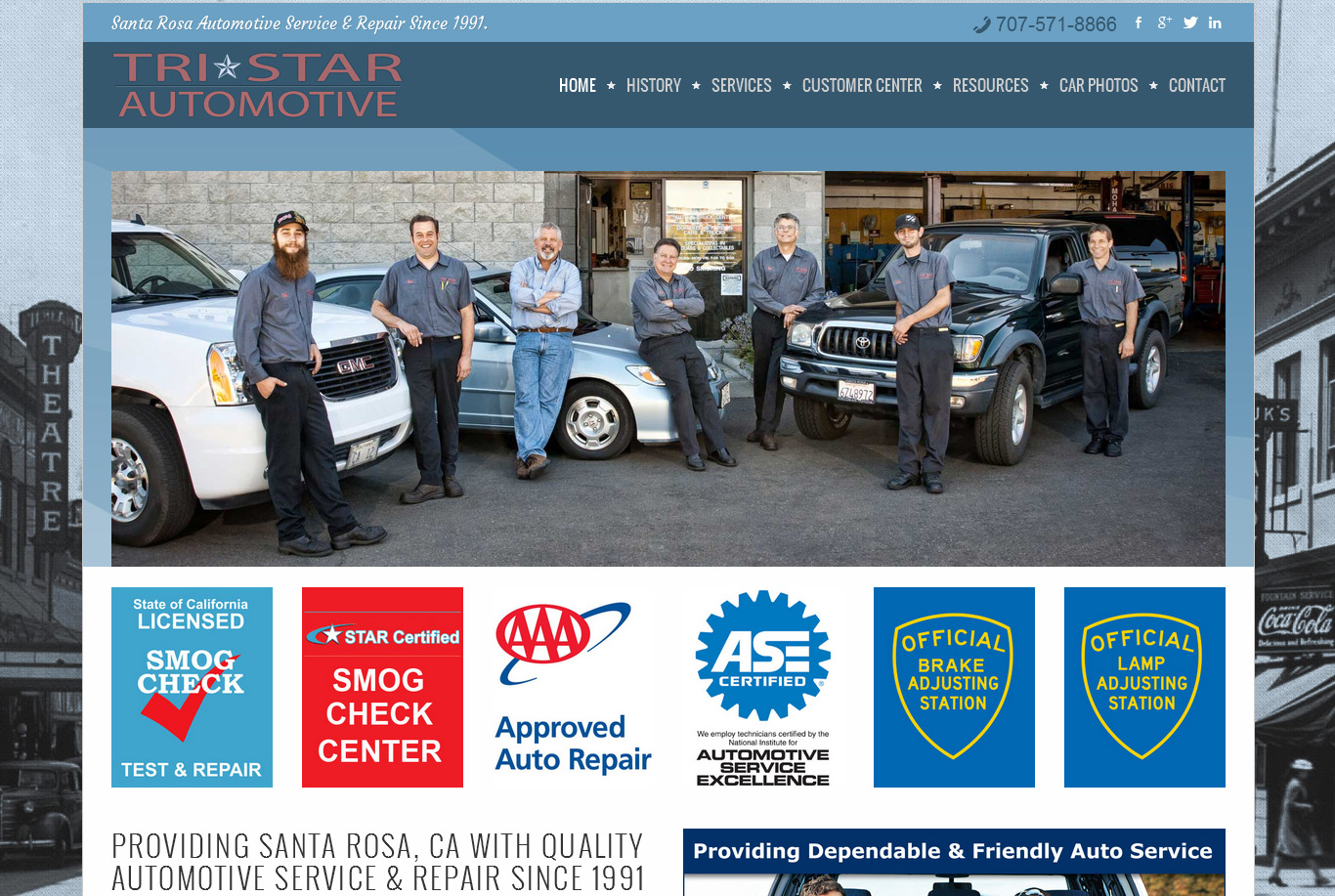 Tristar Automotive in Santa Rosa, CA.